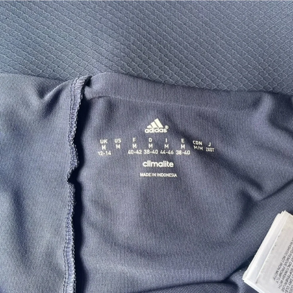 Adidas Women's Navy Skirt with Pink Accent Climate Skirt Size M